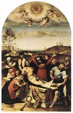 lorenzo loto Painting - Deposición 1512 Renacimiento Lorenzo Lotto